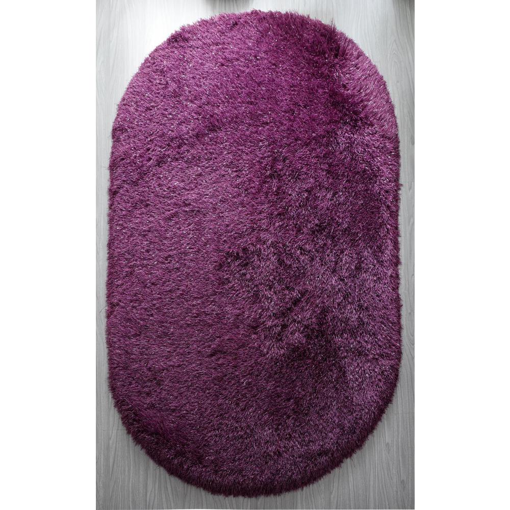 MANHATAN PURPLE  MH07  5' X 8' OVAL