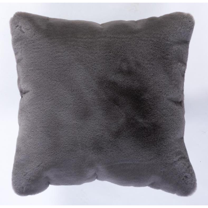FAUX RABBIT FUR GREY  RB04 3'6" X 5'6"