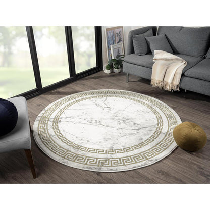BROOKLYN  L.GREY  BK02 5'2'' X 5'2'' ROUND