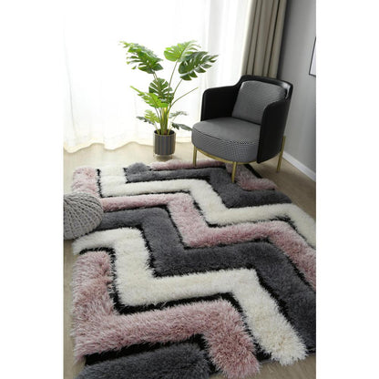 MDA 3 D  SHAG  MDA04  5' X 7'