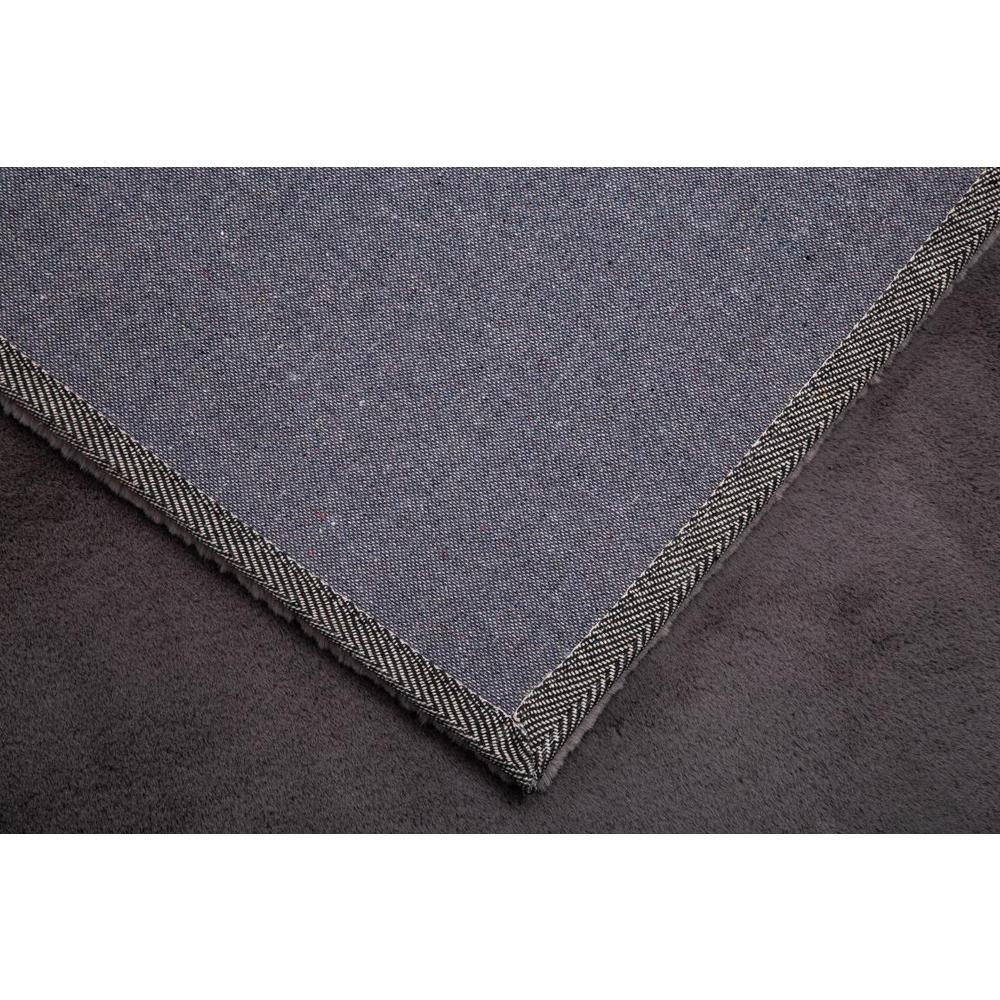 FAUX RABBIT FUR GREY  RB04 3'6" X 5'6"