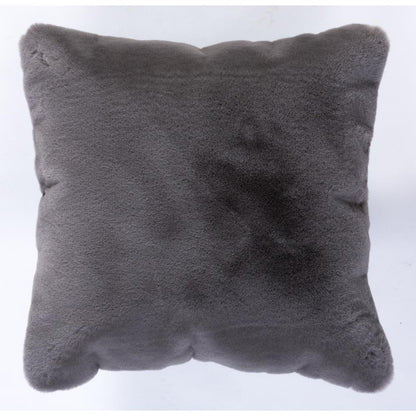 FAUX RABBIT FUR GREY  RB04 3'6" X 5'6"