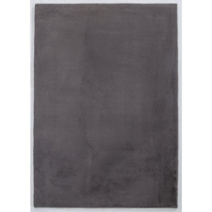 FAUX RABBIT FUR GREY  RB04 3'6" X 5'6"