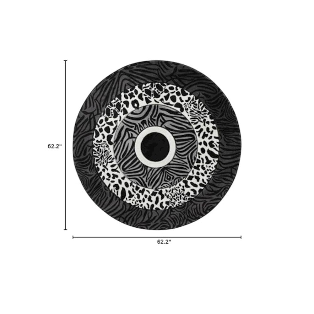 ORELS COLLECTION OR04 5'2'' X 5'2'' ROUND