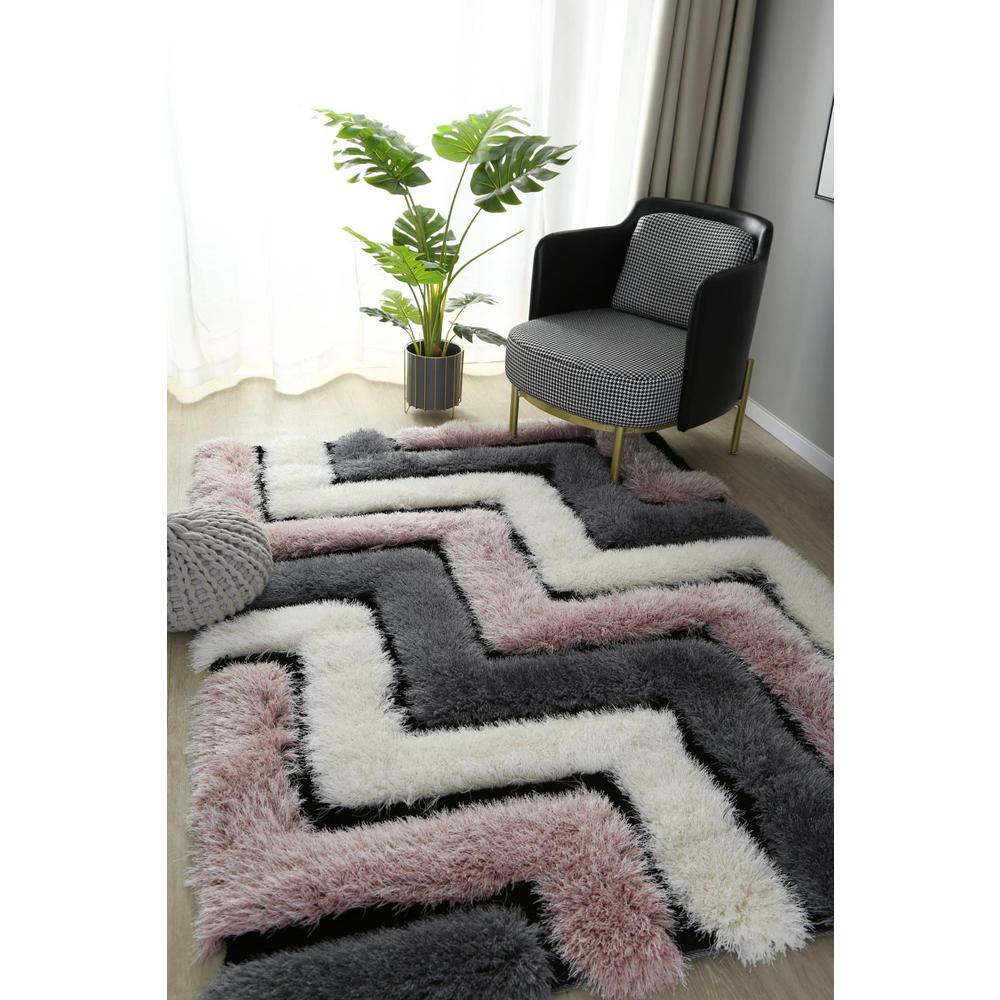 MDA 3 D  SHAG  MDA04  8' X 10'
