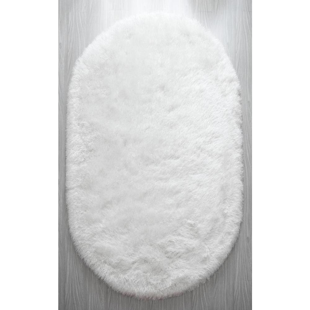 MANHATTAN  WHITE  MH02  5' X 8' OVAL