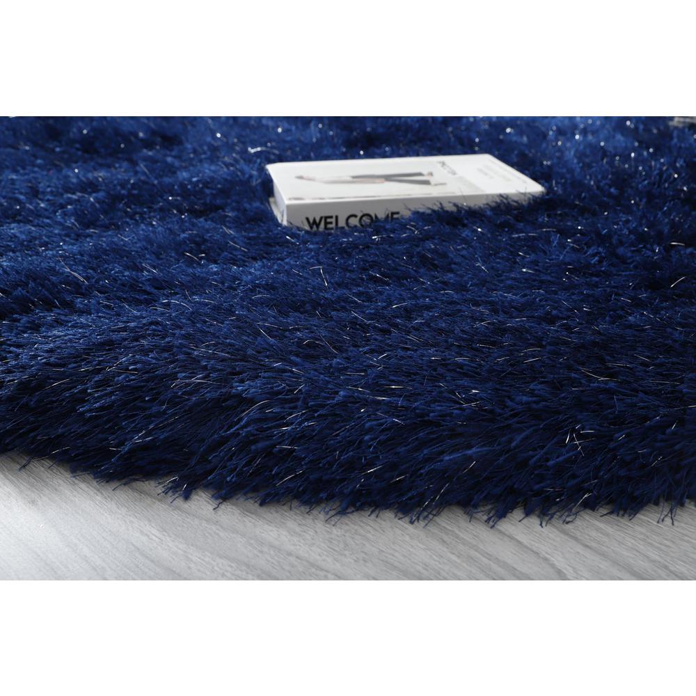 MANHATTAN NAVY BLUE  MH03  5' X 8' OVAL