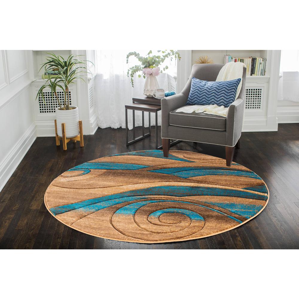 ORELSI COLLECTION OR34  5'2" X 5'2" ROUND