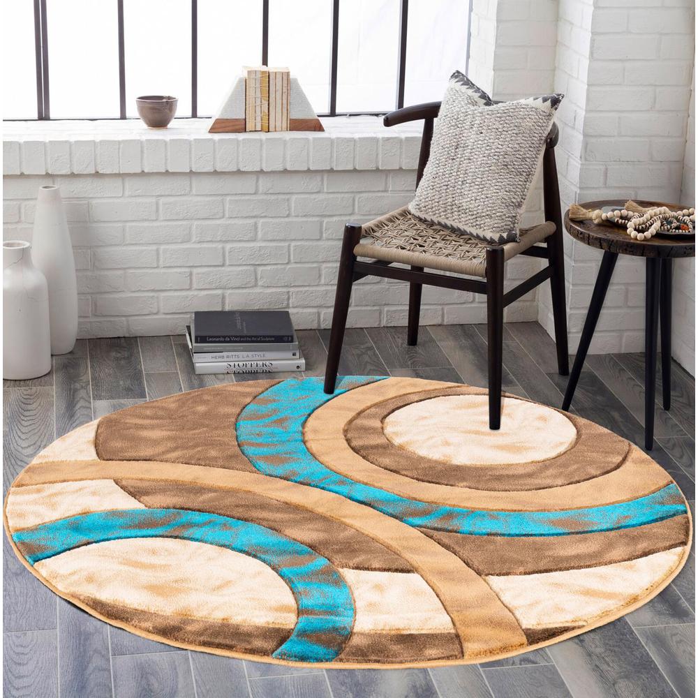 ORELSI COLLECTION OR43   5'2" X 5'2" ROUND