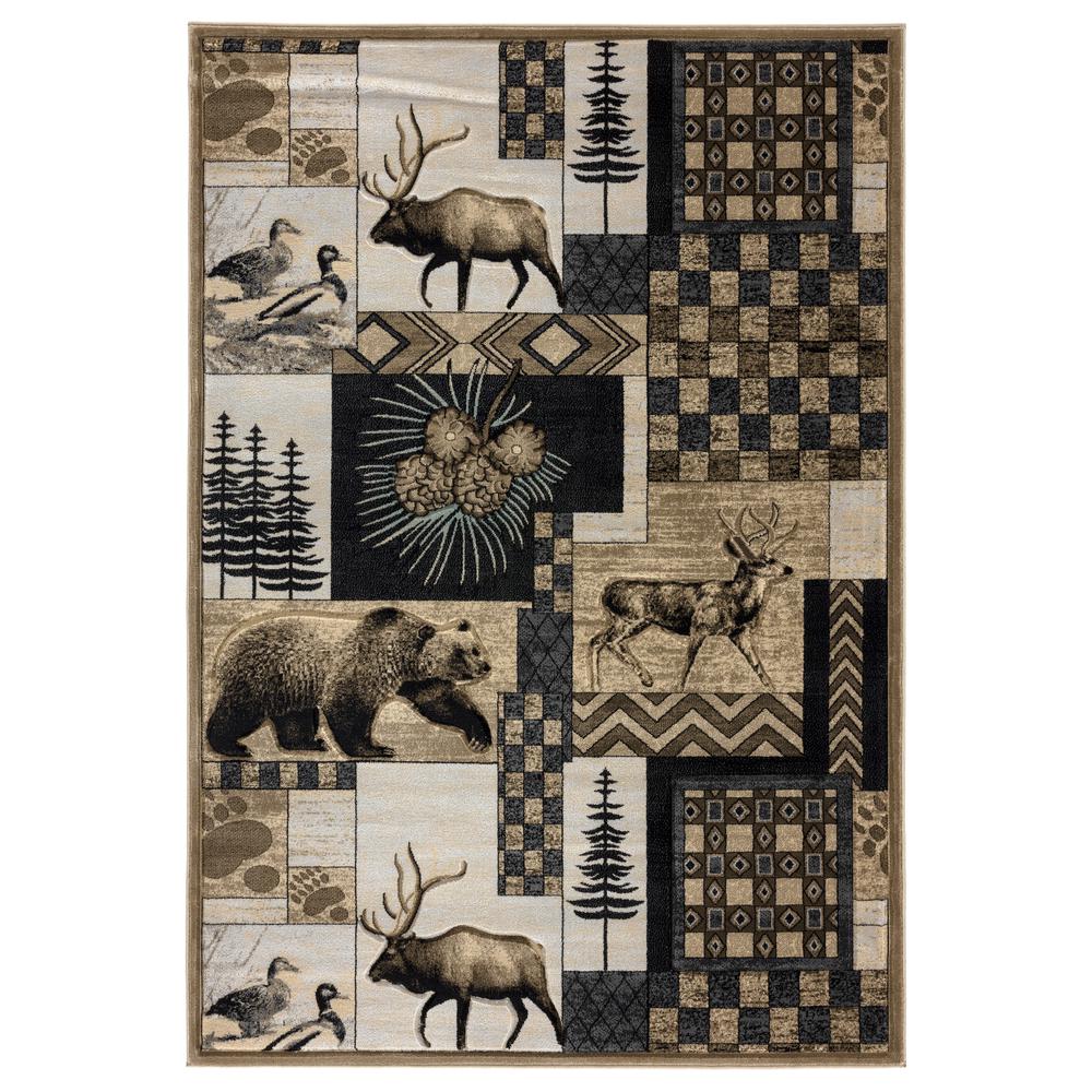 WILD COLLECTION WL17  5'2'' X 7'5''