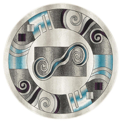 ORELSI COLLECTION OR109 8'1" X 8'1" ROUND