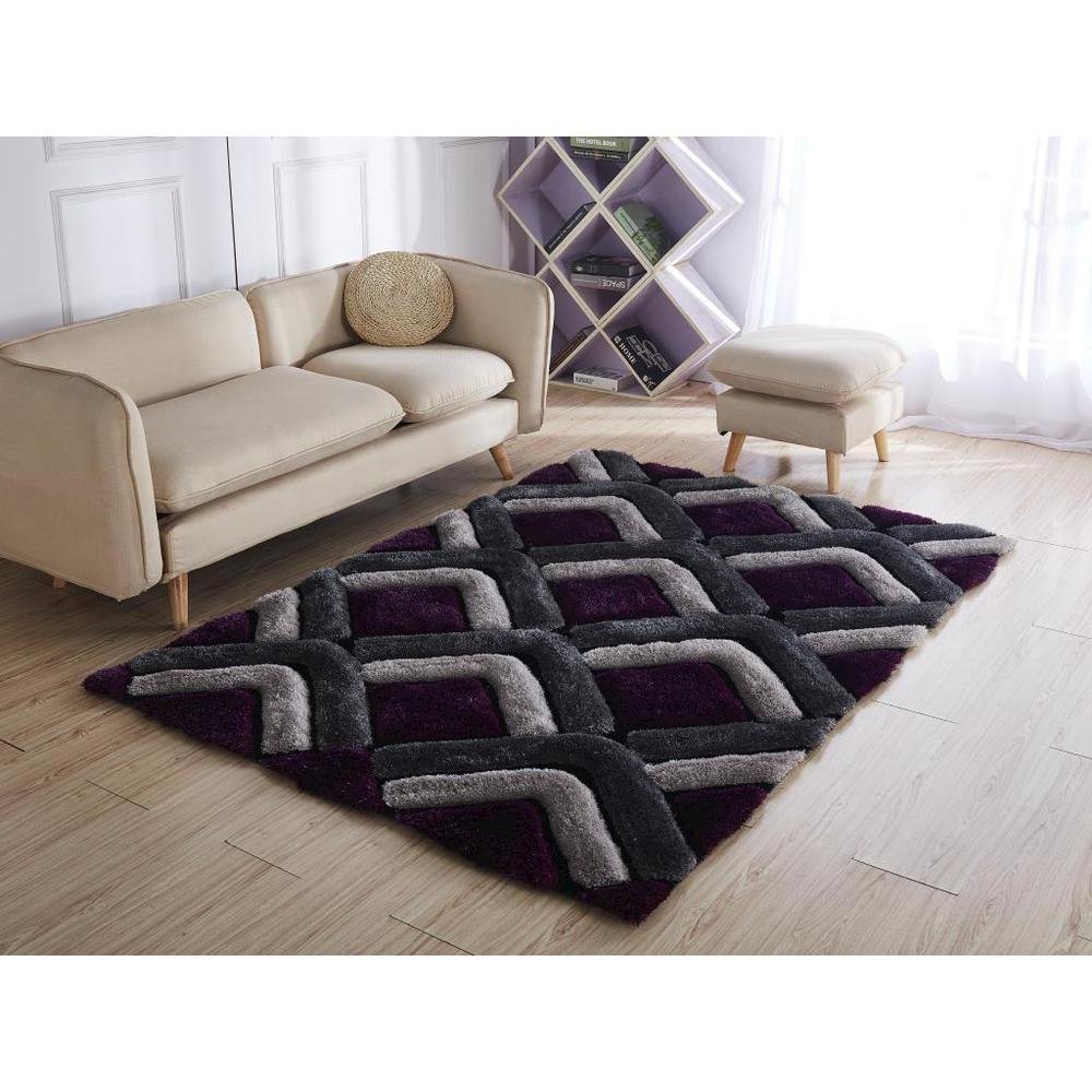 MATEOS SHAG  MS28   5' X 7'