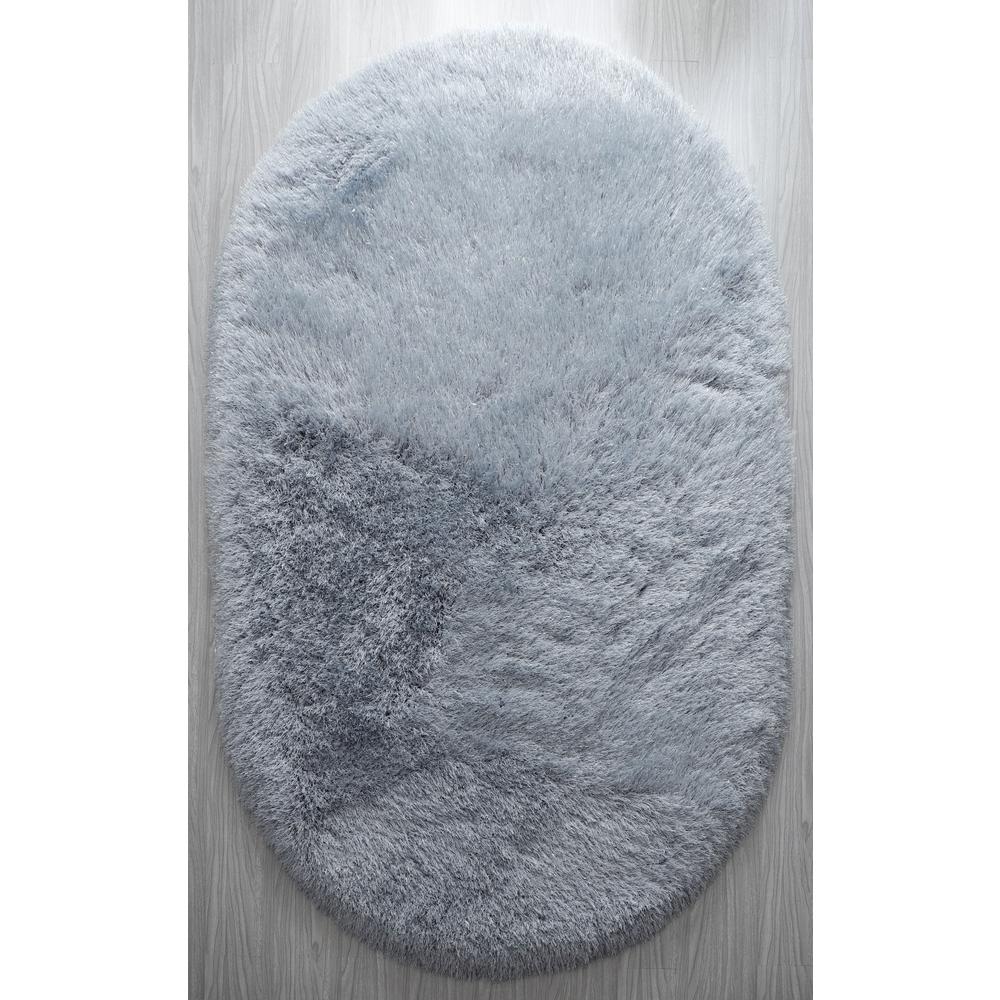 MANHATTAN  GREY  MH01  5' X 8' OVAL