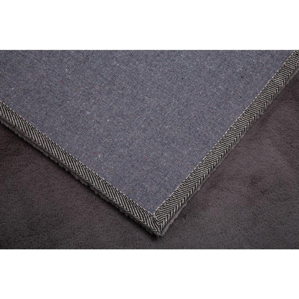 FAUX RABBIT FUR GREY  RB04 3'6" X 5'6"