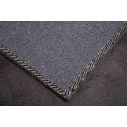 FAUX RABBIT FUR GREY  RB04 3'6" X 5'6"