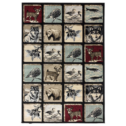 WILD LIFE COLLECTION 21 4' X 6'