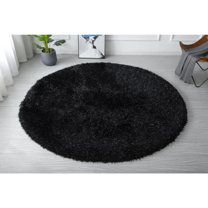 MANHATTAN  BLACK  MH08  7' X 7'