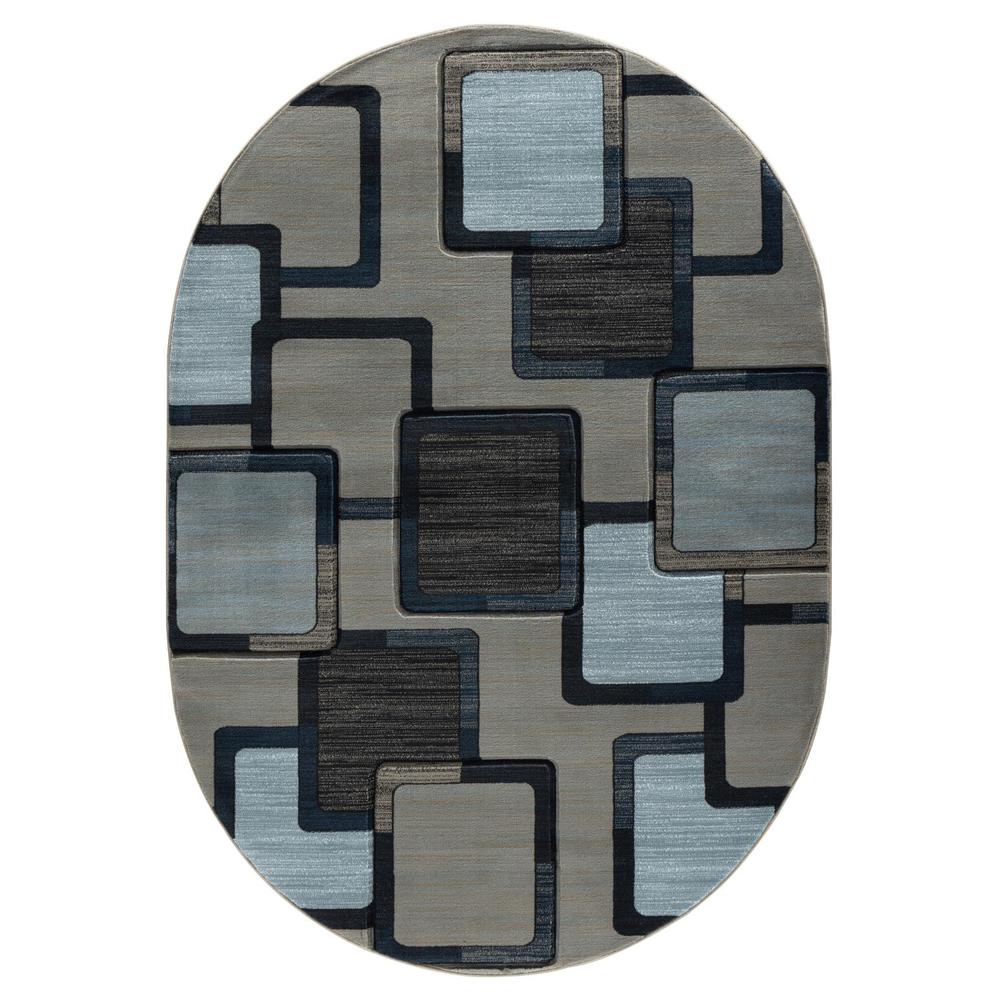 ORELSI COLLECTION OR67  5'2" X 7'5" OVAL
