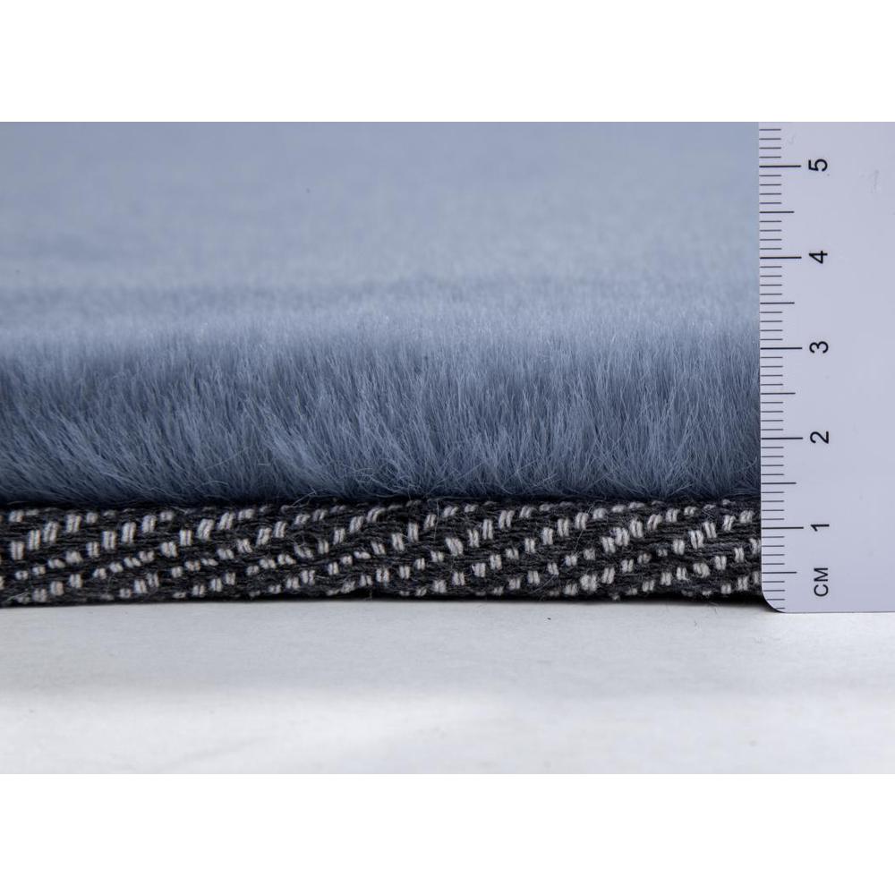 RABBIT SKIN BLUE RB10   5' X 7'