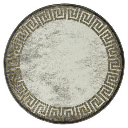 BROOKLYN  L.GREY BK05 7'10"  X 7'10" Round