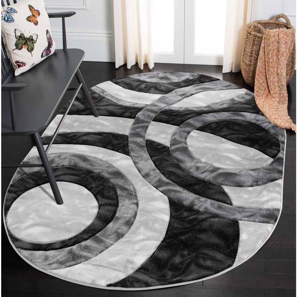 ORELSI COLLECTION OR44  5'2" X 7'5" OVAL
