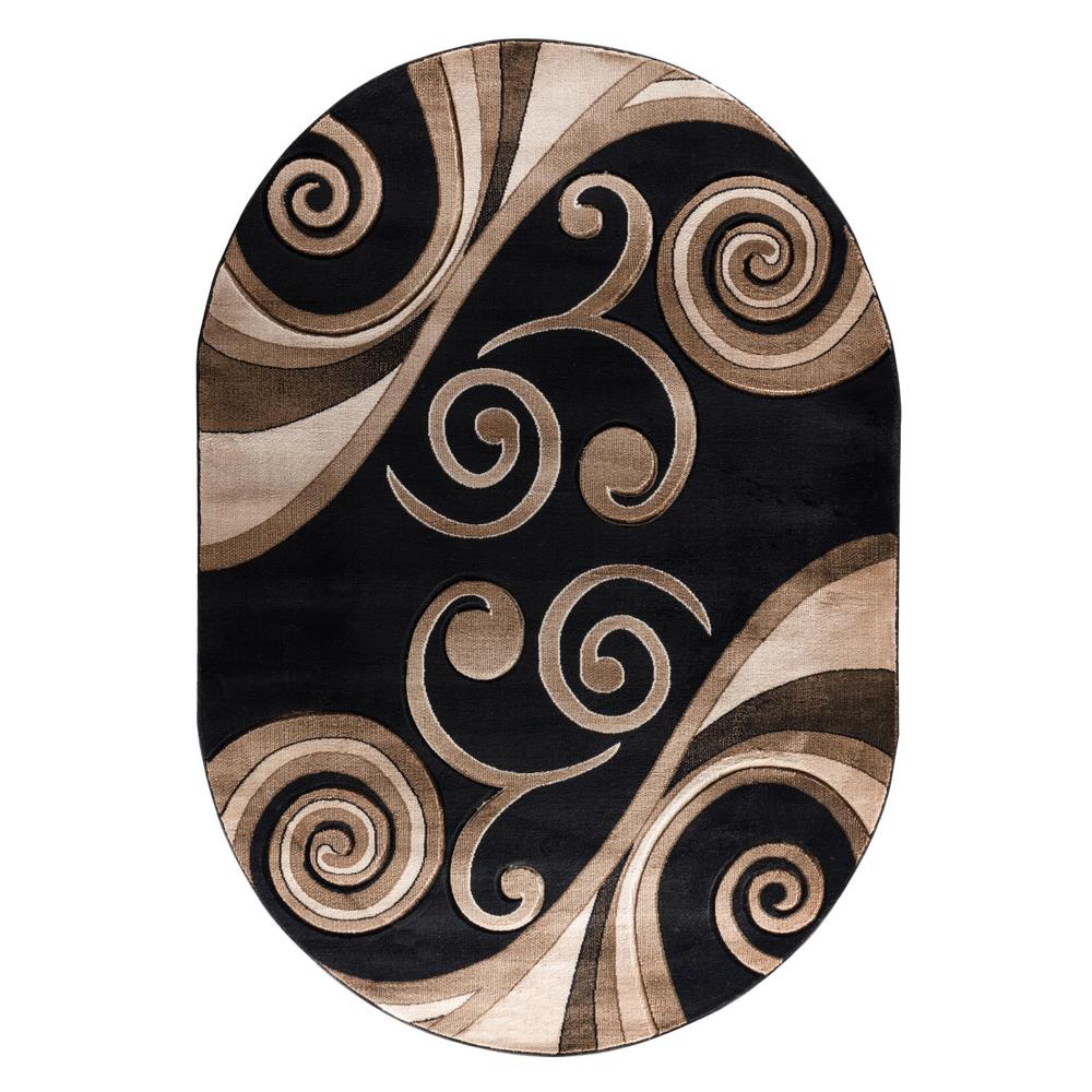 ORELSI COLLECTION OR47 5'2" X 7'5" OVAL