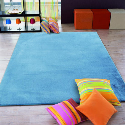 RABBIT SKIN BLUE RB10   5' X 7'