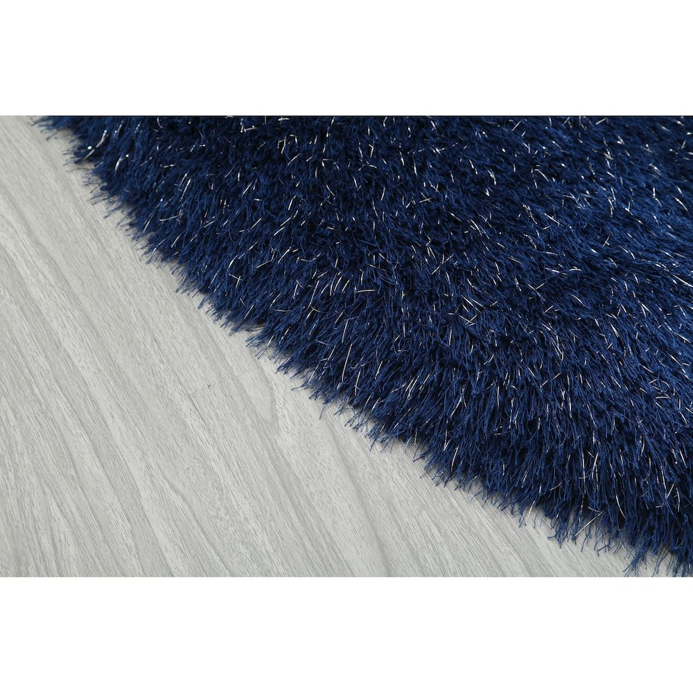 MANHATTTAN 03 NAVY BLUE  2'5 X 4'5 HALFMOON