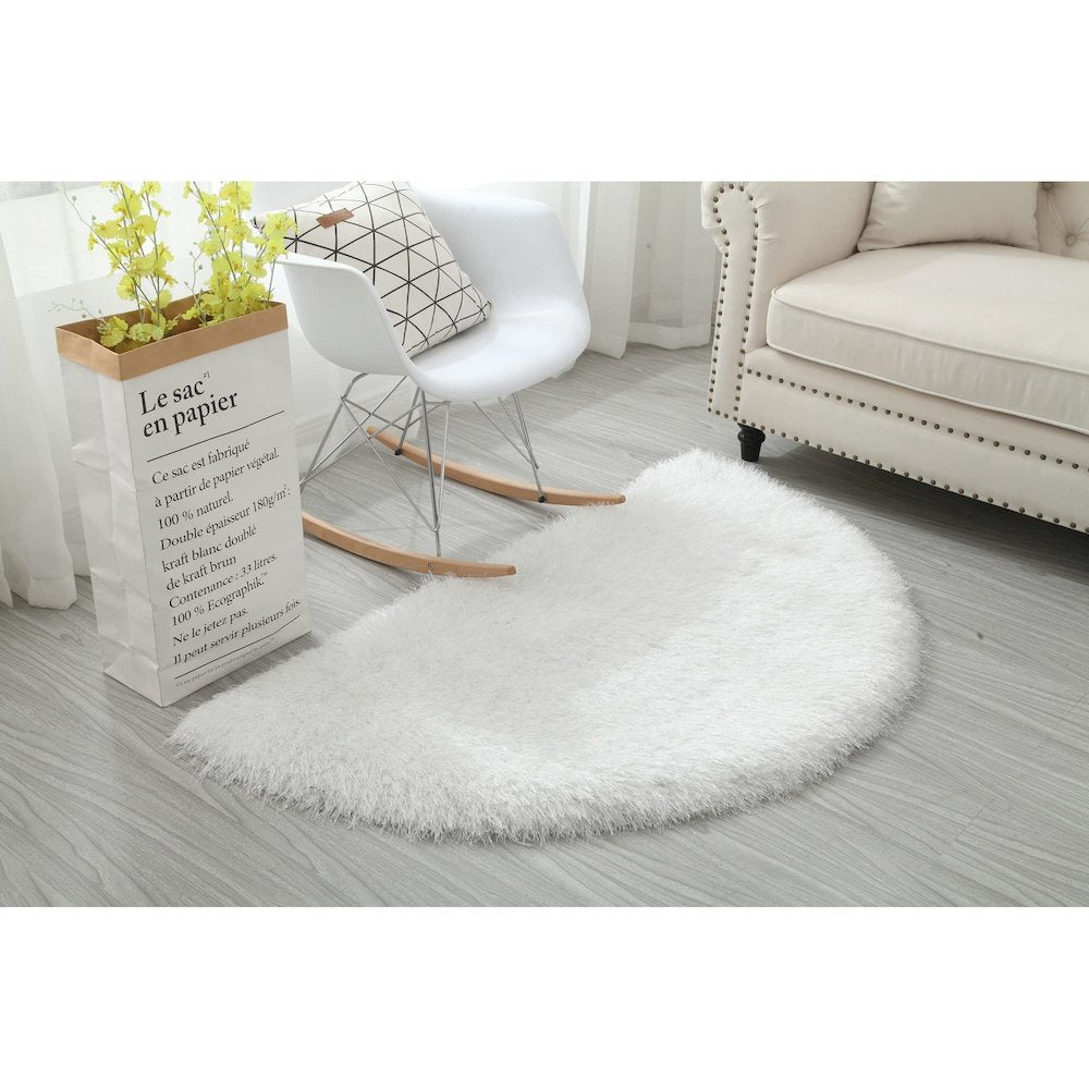 MANHATTTAN 02 WHITE 2'5 X 4'5 HALFMOON