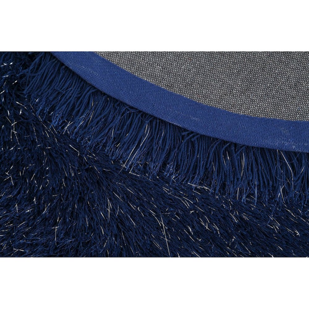 MANHATTTAN 03 NAVY BLUE  2'5 X 4'5 HALFMOON