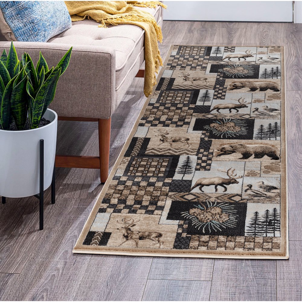 WILD COLLECTION WL17 2'8'' X 8'1''