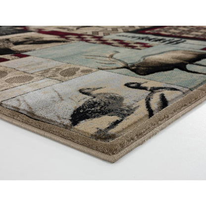 WILD COLLECTION WL18  5'2'' X 7'5''