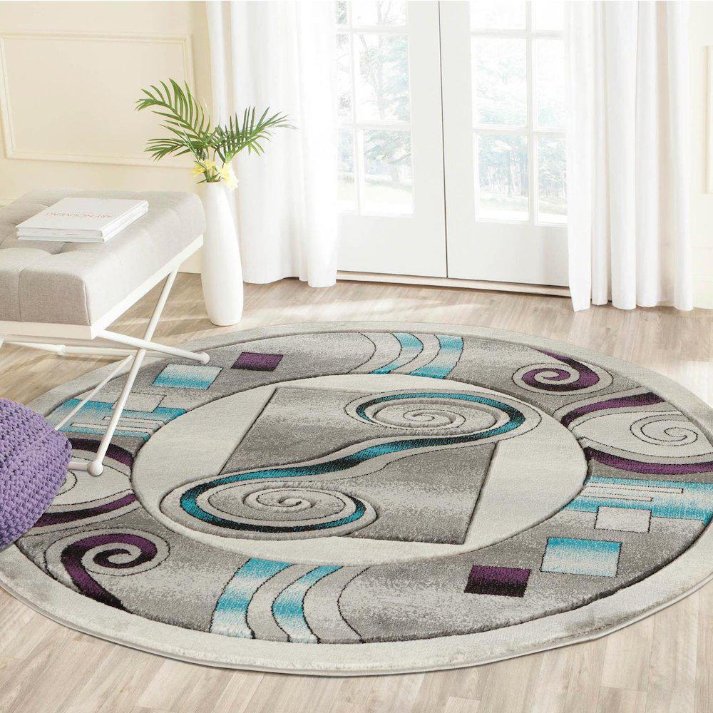 ORELSI COLLECTION OR109 8'1" X 8'1" ROUND