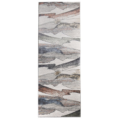Alloy Collection AY02 Multi Color Artistic Pattern Area Rug