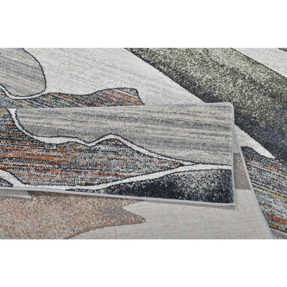 Alloy Collection AY02 Multi Color Artistic Pattern Area Rug