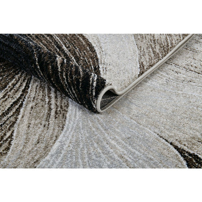 Alloy Collection AY03 Modern Abstract Leaf Area Rug