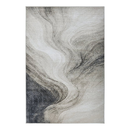 Alloy Collection AY04 Soft Abstract Wave Pattern Area Rug