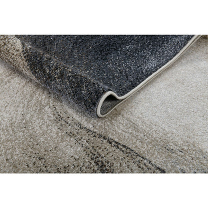 Alloy Collection AY04 Soft Abstract Wave Pattern Area Rug