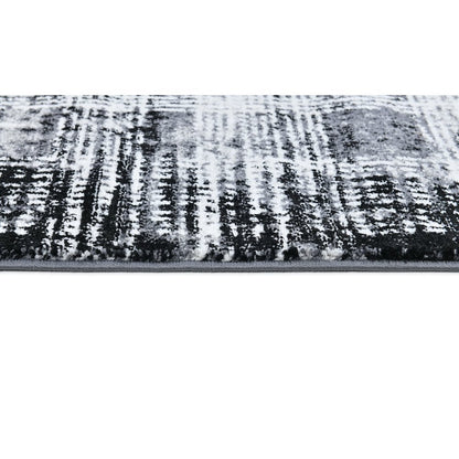 Alloy Collection AY05 Textured Plaid Pattern Area Rug