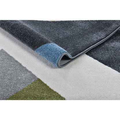 Alloy Collection AY06 Colorful Geometric Pattern Area Rug