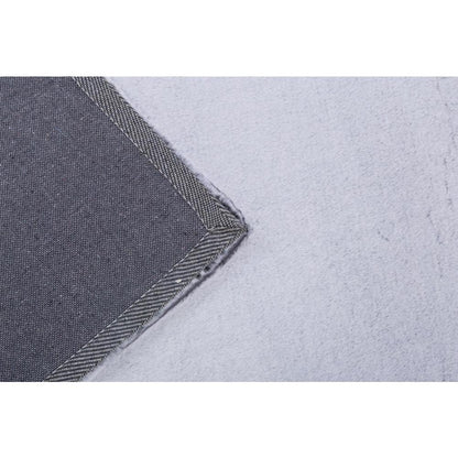 FAUX RABBIT FUR  GREY FU01  01 5' X 7'