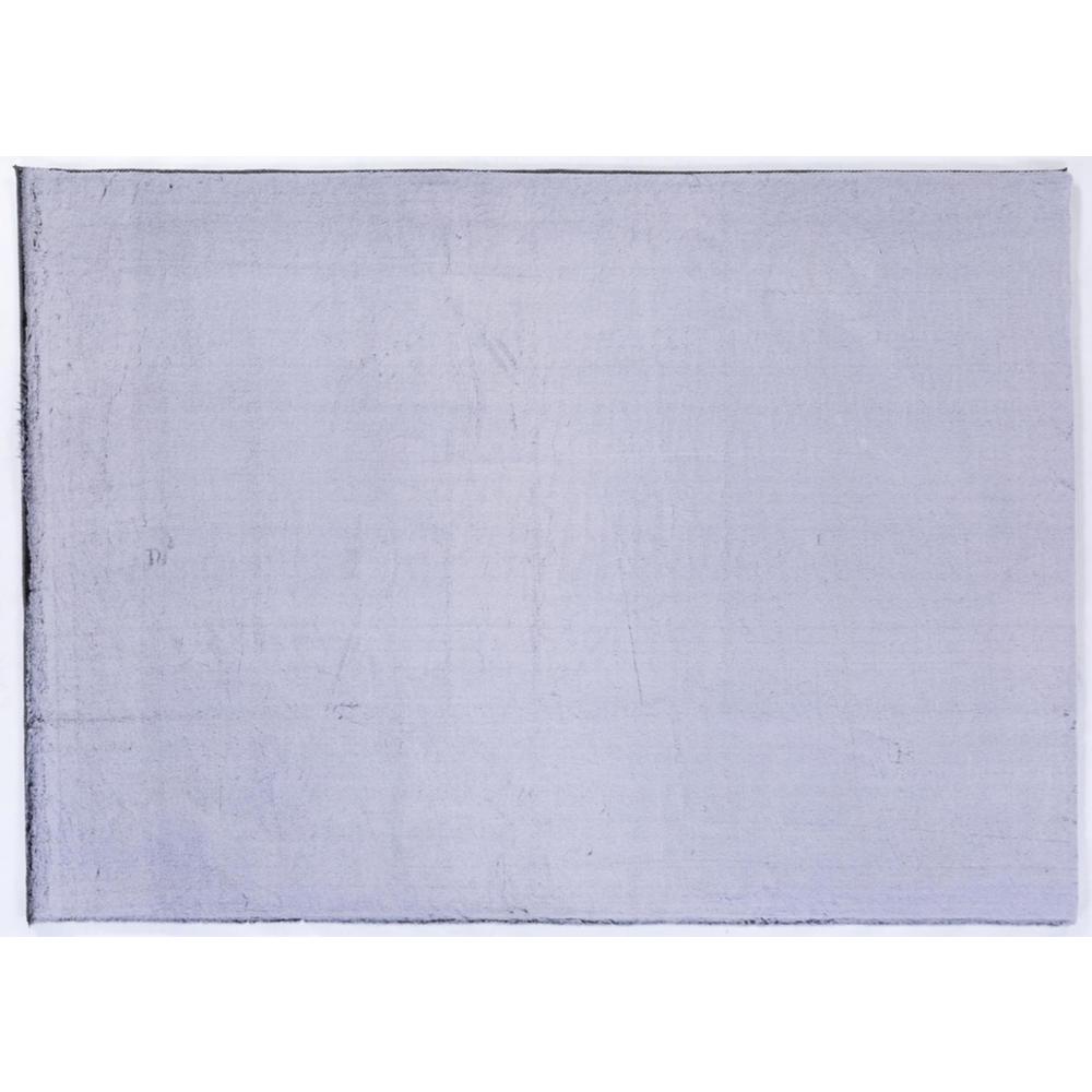 FAUX RABBIT FUR  GREY FU01  01 5' X 7'