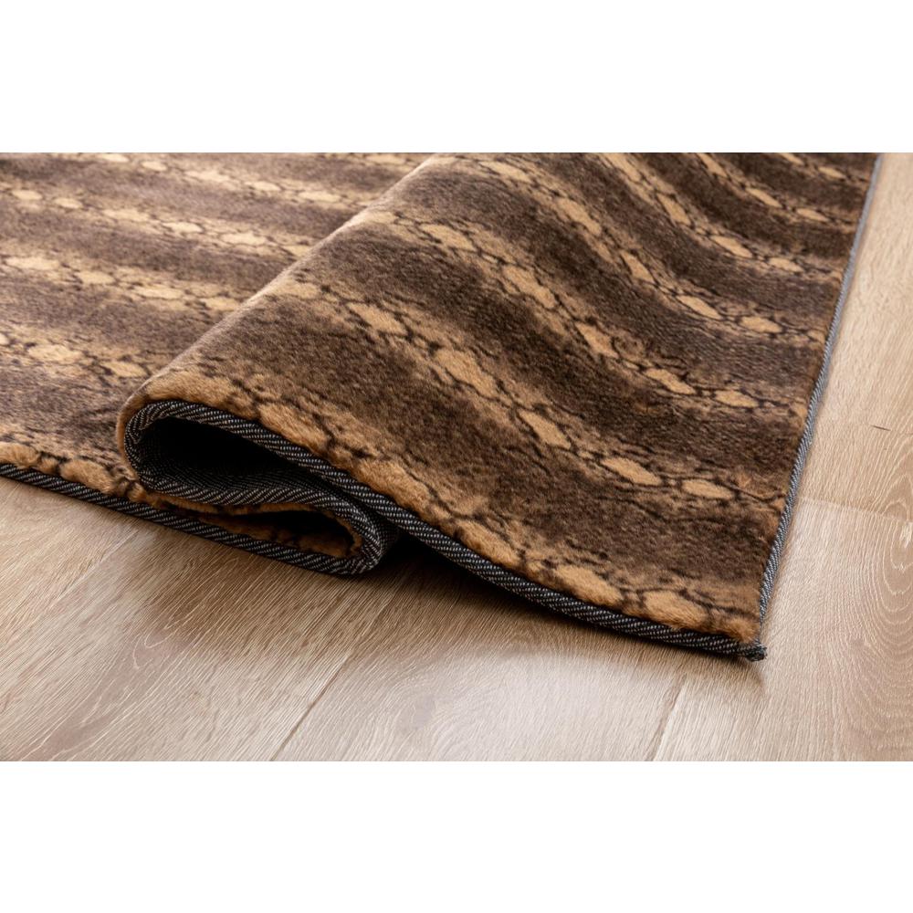 FAUX  FUR SNAKE FU03  5' X 7'