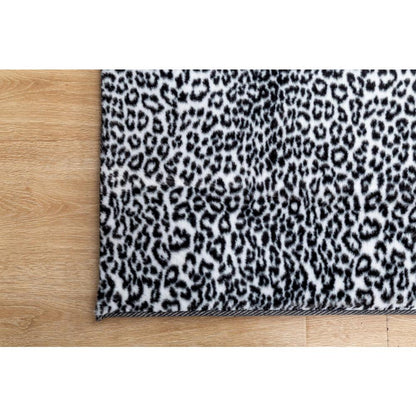 FAUX FUR LEOPARD FU04 5' X 7'