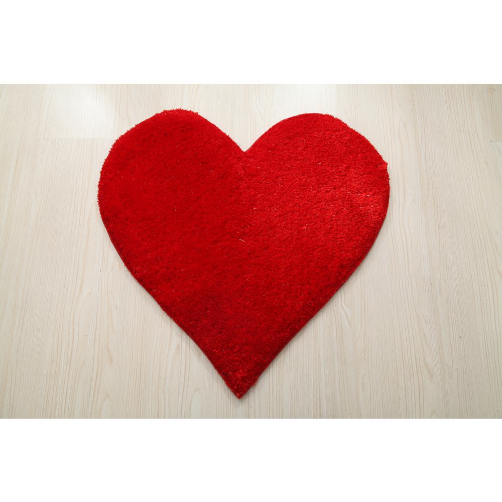 HEART RED  2'4 X 2'4