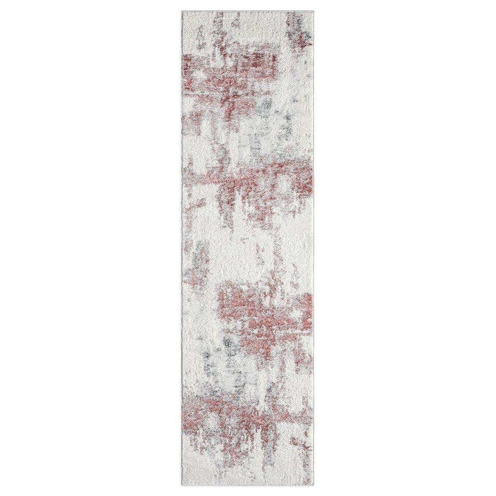 Lavell 01 Contemporary Blush Abstract Rug