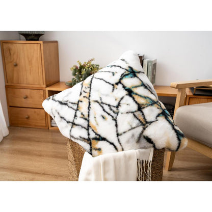 LUXURY  02  PILLOW MARBLE  20" X 20"