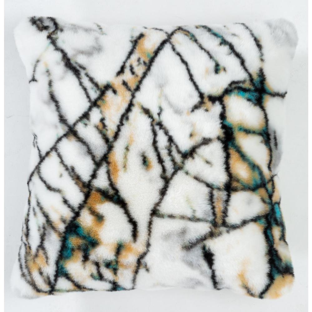 LUXURY  02  PILLOW MARBLE  20" X 20"