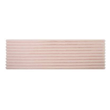 Madrid 05 Pink Plush Wide Corduroy Memory Foam Area Rug