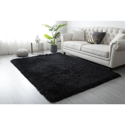 MANHATTTAN 08  BLACK  2'5 X 4'5 RECTANGLE